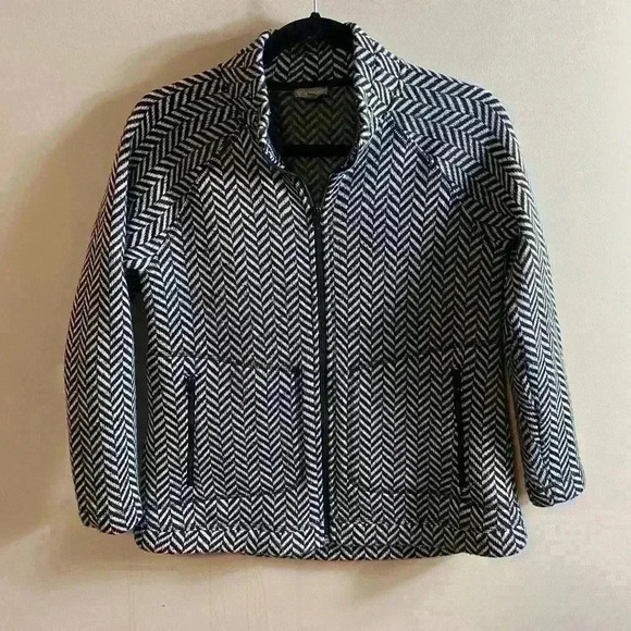 T by Talbots Black and White Jacket Size S - Picture 1 of 3